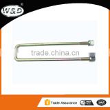 Truck parts stainless steel u bolt with washer and nut