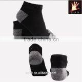Black Men Riding Bike Cycling Warm Towel Sweat Short Socks With Hiking Antimicrobial thumbnail-2