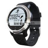 Smart Watch F69 Wristwatch Smartwatch IP68 Waterproof Swimming Heart Rate Monitor Pedometer Colck for Android 4.3 IOS 8.0 Phone