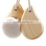Soft Nylon Hair Wooden Cleaning Face Brush thumbnail-3