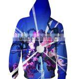 Wholesale Custom Running Hoodie With Sublimation Printed thumbnail-4