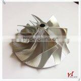Aluminum Turbo S400 Billet Compressor Wheel Impeller Blade171692 Fit Turbo/chra 316428/317573/317452/170470 thumbnail-1