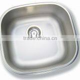 36x39 Undermount Stainless Steel Kitchen Sink (DE903) thumbnail-1