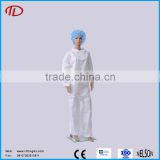 VERY CHEAP HIGH QUALITYNonwoven work safety white disposable flame retardant coverall
