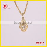 22k gold pendant allah arabic necklace muslim jewelry