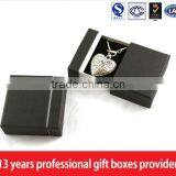 Black Paperboard Jewelry Packing Box Drawer Box Jewellery / a Set of Wedding Gift Box thumbnail-2