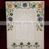 Pietra Dura Marble Picture Frame thumbnail-1