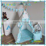 Indian Style Canvas Kids Play Tent Children Teepee Tent thumbnail-1