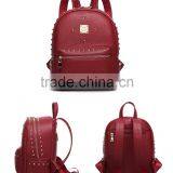Women Leather Backpack With Rivets, Backpack Leather thumbnail-3