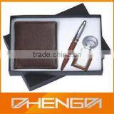 High Quality Customized Made-in-china Black Leather Gift Set For Packaging(ZDG12-031) thumbnail-3