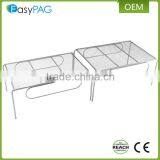 Multifunction 2 Pcs Stainless Steel Sliver Home Kitchen Organizer Rack thumbnail-5