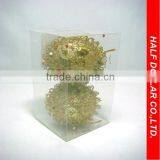 New Christmas Ornament , Christmas Decoration For Plastic Ball Hanging/Two Pure Balls Each Set thumbnail-1