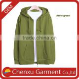 hoodies with zipper custom logo australia wholesale plain gym army green hoodies body warmer men pullover