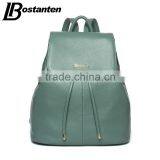 Wholesale Genuine Leather Drawstring Backpack School Bag for College Girl thumbnail-3