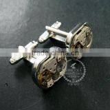 15x18mm Vintage Style Steam Punk Watch Movement Core Rhodium,metal Gun Black Fashion Cuff Links 6600067 thumbnail-6