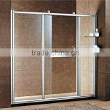 Round Sliding Glass Shower Enclosure Complete Shower Room thumbnail-3