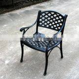 2016 Best Selling Home Decor 5-Piece Gaffey Cast Aluminum Outdoor Dining Set, Black Sand thumbnail-2