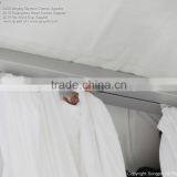 Party Tent Lining and Curtain for Inner Decoration Made of Sateen Cloth thumbnail-2