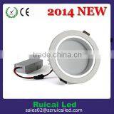 China Guangdong Province 100-110lm/w 3/5/7/9/12/15/18/21W 21W 2000lm Led Ceiling Downlight
