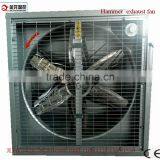 Size 1100*1100*400 mm 750W Exhaust Fan Power for Greenhouse thumbnail-6