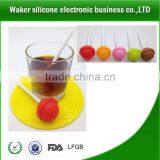 Silicone Eco-friendly Cheap Tea Strainer thumbnail-2