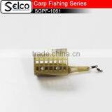 Plastic Mesh Fishing Cage Feeder With Terminal Swivel Snap thumbnail-4