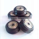 Mini V Wheel Linear Guide System Parts Small Plastic v Groove Pulley thumbnail-1
