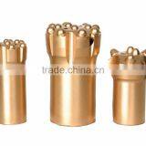 High Efficiency Tungsten Carbide R38 Self Drilling Hollow Threaded Rod Tapered Drill Bit thumbnail-3