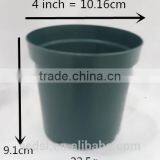 Injection Molded 4 Inch Plastic Pots