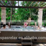 Fashion and Large Message Spa/bathtub Luxurious Hot Tub With TV With 111 Jets thumbnail-2