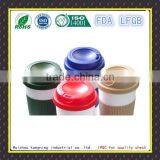 Safety Durable Silicone Coffee Cup Lid With Custom Logo thumbnail-1