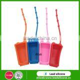 Siliocne Hand Sanitizer Silicone Holder With Plain Colour thumbnail-2