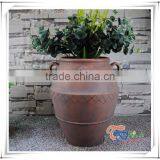 Popular Fiberglass Rustic Flower Pots& Planters thumbnail-2