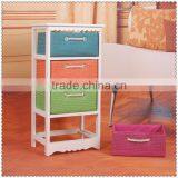 Elegant Chic Custom Wooden Cabinets With Wicker Drawers for Living Room Kitchen Bathroom thumbnail-4