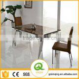 Kitchen Table and Chair Sets Marble Inlay Dining Table TH308 thumbnail-1