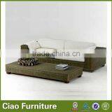 GUANGDONG FURNTIURE ROUND WICKER SOFA DOUBLE SOFA thumbnail-1