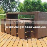 Outdoor Furniture Garden Furniture Rattan Chair Tabe Bar Set thumbnail-1
