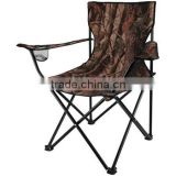 Portable lightweight patio chair with cupholder
