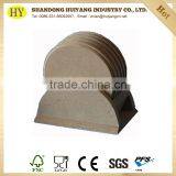 Custom Cheap Blank MDF Wood Coaster Wholesale thumbnail-1