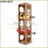 Easy Bamboo Wine Storage Rake for Wholesale/ Wooden Wine Rack/Homex_Factory thumbnail-1