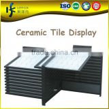 Metal, MDF Panel Material Horizonal Standard Ceramic Tile Display
