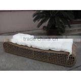 Outdoor Elegant Rattan Sofa Lounger Bed thumbnail-2