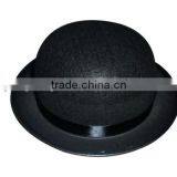 2017 New Fashion Products Custom Fitted Wool Felt Bowler Hat Wholesale With Black Ribbon for Adult Gentlemen Made in China thumbnail-1