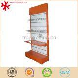 Advertising Display Metal Grocery Supermarket Shelf With Hook thumbnail-1