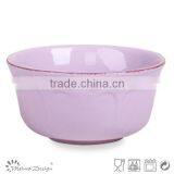 Factory Direct Wholesale Embossed Ceramics Soup Bowl thumbnail-4