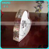 KM-CP76 Heart-shaped Magnetic Freestanding Acrylic Photocard Frame for Gifts thumbnail-2