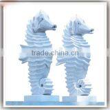 Modern Garden Sculpture Decoration Stone Hippocampus Sculpture thumbnail-2