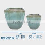GLAZED CERAMIC OUTDOOR POT BN-G074 thumbnail-1