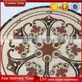 Round Flower Natural Marble Water Jet Inlay Flooring Design thumbnail-2