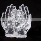 Clear Plastic LED Lighting Religious Taoism The Holy Father the Virgin Mary Christ Child thumbnail-1
